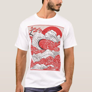 和風伝統柄デザイン0030 Tシャツ