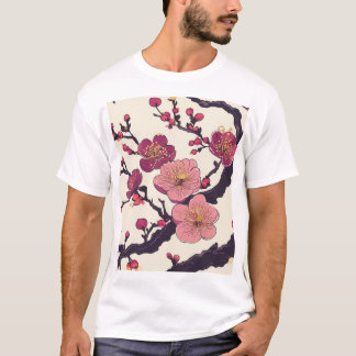 和風伝統柄デザイン 0032 Tシャツ