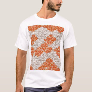 和風伝統柄デザイン 0054 Tシャツ