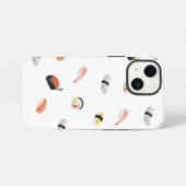 和風寿司パターン iPhoneケース (裏面横)
