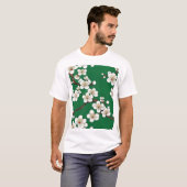 和風幾何学模様デザイン 0043 Tシャツ (正面フル)