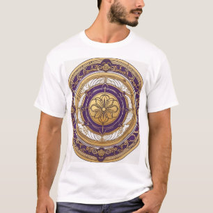 和風幾何学模様デザイン 0045 Tシャツ