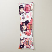 和風枕:究極の心地よい ボディピロー (正面縦)