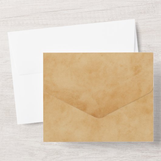 和風桜のウェディングセレブレーションをスクロール オールインワン招待状 (裏面)