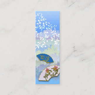 和風絵（日本）の栞　bookmark コーリングカード