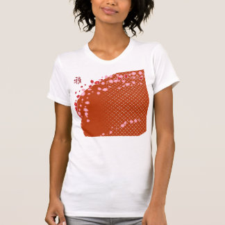 和風 "雅(MIYABI)-さくら" 七宝 Ⅲ Tシャツ