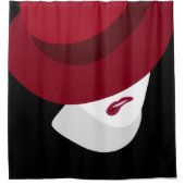 咬傷 シャワーカーテン (正面)