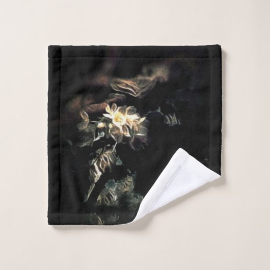 咲いた ウォッシュタオル (ウォッシュタオル)