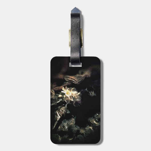 咲いた ラゲッジタグ (裏面縦)