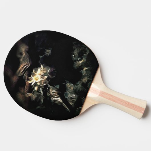 咲いた 卓球ラケット (横)