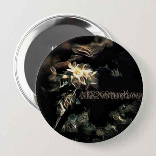 咲いた 缶バッジ (正面&裏面)