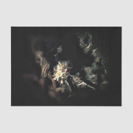 咲いた 薄葉紙 (正面)