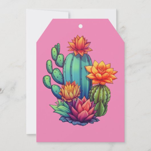 咲かわいらしくサボテン (正面)