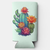 咲かわいらしくサボテン スリム缶クーラー (裏面)