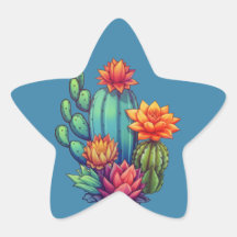 咲かわいらしくサボテン