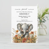 咲き乱れる花園の小さな象 招待状 (スタンド正面)