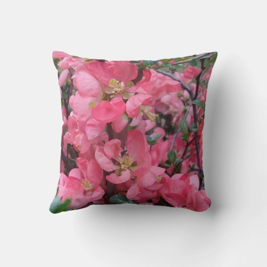 咲き乱れる静寂 クッション (裏面)