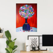 咲き乱れ8 ポスター (ホームオフィス)