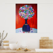 咲き乱れ8 ポスター (キッチン)