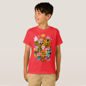 咲き気にた-フローラナース Tシャツ (正面フル)