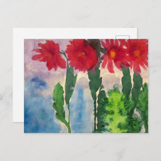 咲き虫 | Emil Node | ポストカード (正面/裏面)