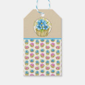 咲き誇るかわいいギフトタグ ギフトタグ (正面)