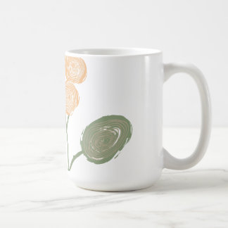 咲き誇るエネルギーの螺旋 コーヒーマグカップ