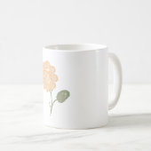 咲き誇るエネルギーの螺旋 コーヒーマグカップ (正面右)