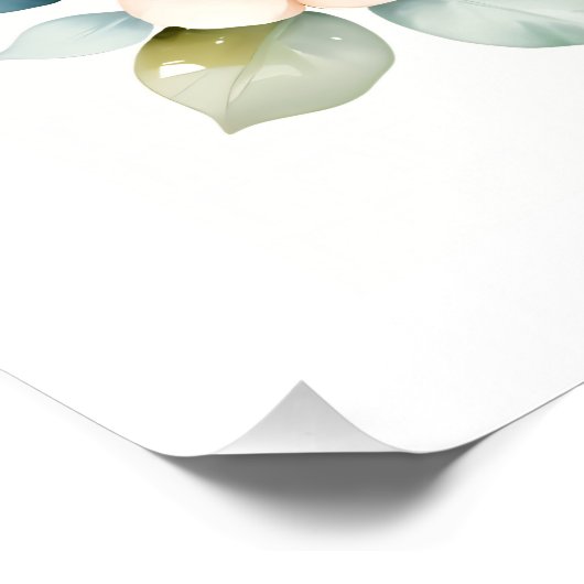 咲き誇るベイビーエレファント ポスター (コーナー)