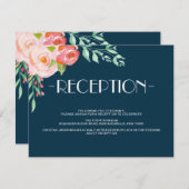 咲き誇るボタニカル | 結婚式の招待状カード エンクロージャーカード (正面/裏面)