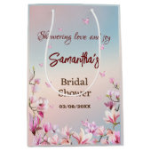 咲き誇るロマンス - ブライダルシャワー ギフトバッグ (正面)