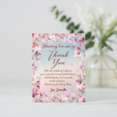 咲き誇るロマンス - ブライダルシャワー サンキューカード (スタンド正面)