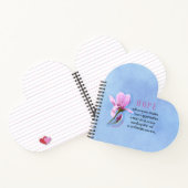 咲き誇る希望ノート ノートブック (内部)