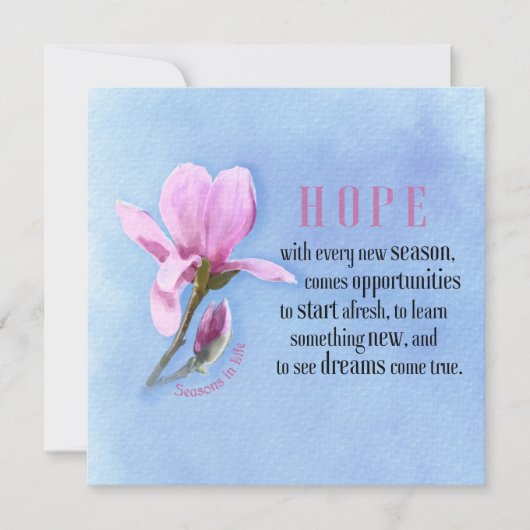 咲き誇る希望 (正面)