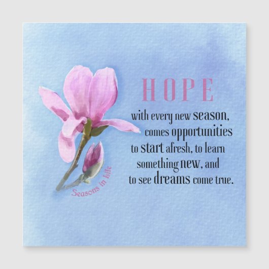 咲き誇る希望 (正面)