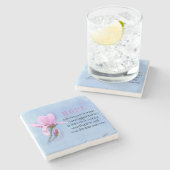 咲き誇る希望 ストーンコースター (横)