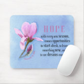 咲き誇る希望 マウスパッド (マウス)