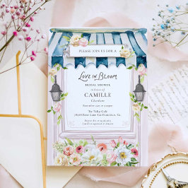 咲き誇る愛の庭 ブライダルシャワー招待状 招待状
