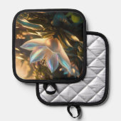 咲き誇る明るい 鍋敷き (正面/裏面)