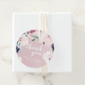 咲き誇る植物のピンクの花の感謝 フェイバータグ (インサイチュ)