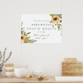 咲き誇る水彩写真ブースポスター ポスター (キッチン)