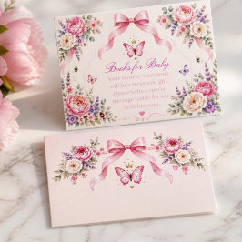 咲き誇る赤ちゃん 蝶の王冠 ベビー書籍 エンクロージャーカード