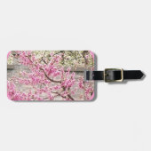 咲くさくらんぼとアプリコットの木 ラゲッジタグ (正面横)