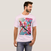 咲くさくらんぼの春 Tシャツ (正面フル)