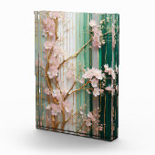 咲くさくらんぼ花の壁 フォトブロック (右)