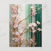 咲くさくらんぼ花の壁