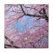 咲くさくらんぼ タイル (正面)