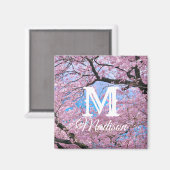 咲くさくらんぼ マグネット (正面/裏面)