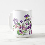 咲くために私を助けてくれてありがとう マグカップ (正面左)