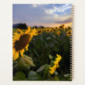 咲くひまわりの野原 プランナー手帳 (裏面)